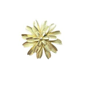 Vintage floral sweater brooch
